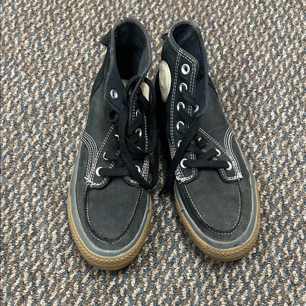 Converse Black High-Top Canvas Sneakers